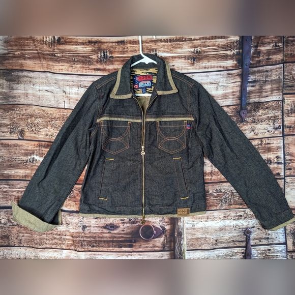 Coogi Denim Jacket Rare Vintage with tags - Jackets & Coats